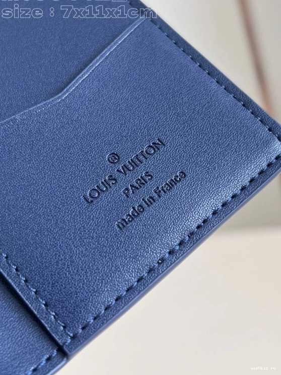 WIS Pocket Organizer-7.5*11.1*1 VUITTON cm LOUIS 0721